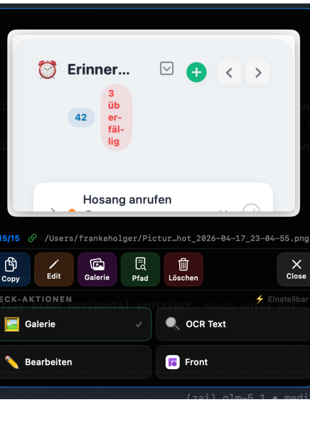 Scancribe Screenshot Overlay